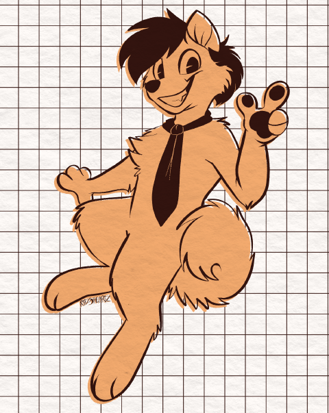 Solid color sketch