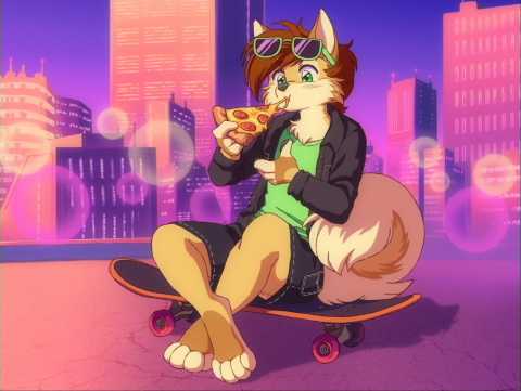 City Nights, Pizza Bites 🌆🍕